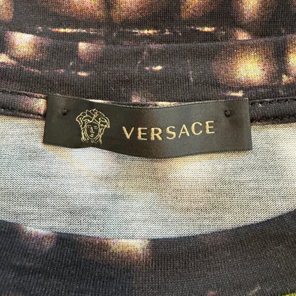Versace Medusa Head with Chains Rare Limited Edition Large Tshirt. One of a Kind - Picture 2 of 16
